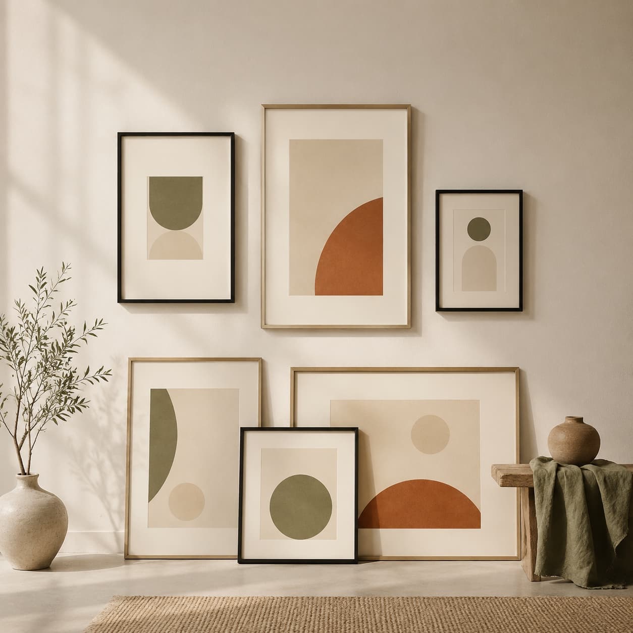 Metal Frame Gallery Set — Build your own wall.